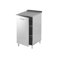 AT-T05 - тумба, нержавеющая сталь, 2 полки