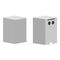 Кожух для компрессоров Eluan с двумя вентиляторами и дверцей