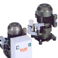 PAL 14 - всасывающий водокольцевой насос, без кожуха, с сепаратором и контрольной панелью