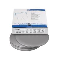 Erkoflex color - термоформовочные пластины, цвет серебряный, диаметр 120 мм, 5 шт.