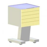 SHS.V50 - подкатная тумба с 5 ящиками