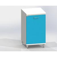 Т1 - тумба напольная на хромированных ножках серия Люкс, 2 полки