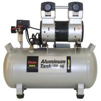 JWA50A - безмасляный компрессор для двух стоматологических установок, без осушителя, с алюминиевым ресивером 50 л, 140 л/мин