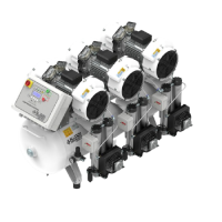 EXTREME MP 270L - безмасляный компрессор без кожуха, с ресивером 270 л