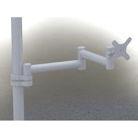 DS-2-40-250 - кронштейн для стоматологической установки, длина 525 мм, провода снаружи