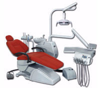 Pragmatic Elit DL 950 - стоматологическая установка с нижней/верхней подачей инструментов, мягкая обивка