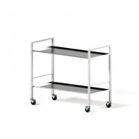 AR-H34 - столик передвижной инструментальный, металл в полимере, 2 полки