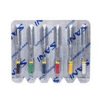 SANI H-file - ручные H-файлы, длина 25-31 мм, 6 шт.