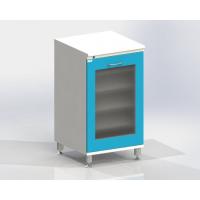 ТБ - тумба бактерицидная на хромированных ножках, 2 ультрафиолетовые лампы