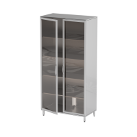 AT-S42 - шкаф стерилизационный, нержавеющая сталь, 2 ультрафиолетовые лампы, 4 полки