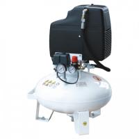 Remeza КМ-24.F114 - безмасляный компрессор для одной стоматологической установки, без осушителя, с ресивером 24 л, 70 л/мин