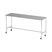 AT-B20 - столик передвижной инструментальный, нержавеющая сталь