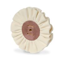 Круги складчатые (из бязи), полировальные, диаметр 100 мм, толщина 14 мм, 4 шт.