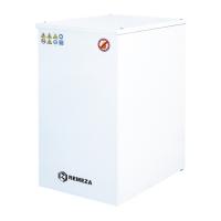 Remeza КМ-8.F114K - безмасляный компрессор для одной стоматологической установки, без осушителя, с кожухом, с ресивером 8 л, 70 л/мин