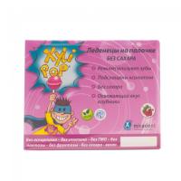 XyliPOP - леденцы с ксилитом для укрепления зубов, клубника (50 шт.)