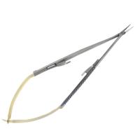 Микроиглодержатель TUC CASTROVIEJO изогнутый, 18 см