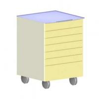 SHS.V7B - подкатная тумба с 7 ящиками