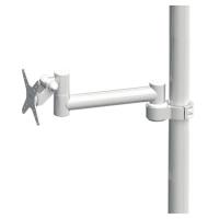 DS-40-1 - кронштейн для стоматологической установки, длина 360 мм, провода частично снаружи