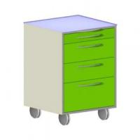 EKS.L4A - подкатная тумба с 4 ящиками