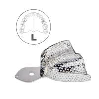 Ложка слепочная верхняя с перфорацией, L