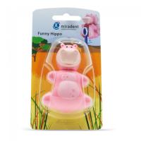 Funny Hippo (Бегемот) - гигиенический футляр для зубных щёток с дверкой-защёлкой