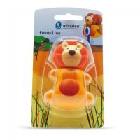 Funny Lion (Лев) - гигиенический футляр для зубных щёток с дверками-защёлками, лев