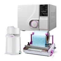 Комплект: автоклав TANZO C23 NEW + дистиллятор Woson Drink + запечатывающее устройство SEAL 100 MINI (SELINA)
