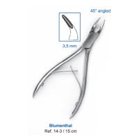 Кусачки костные Blumenthal, 15 см, 3,5 мм, 45° угол рабочей части