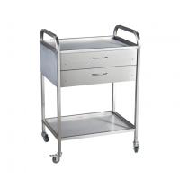 СМИ-02-02 - столик передвижной инструментальный, 2 выдвижных ящика