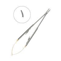 Иглодержатель-микро изогнутый Micro-Nadelhalter TC, 18 см