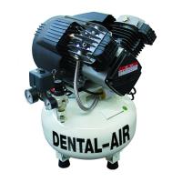 Dental Air 3/24/5 - безмасляный воздушный компрессор на 3 установки, без кожуха, 200 л/мин