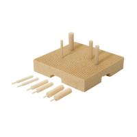 Трегер с керамическими удерживающими штифтами MESHTRAY K, включая 2 трегера, 10 удерживающих штифтов