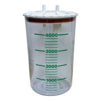 Емкость из полисульфона для отсасывателей Fazzini, 4 л