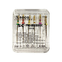 SOCO SC PRO 2018 - машинные файлы с памятью формы, длина 21-25 мм, 6 шт.