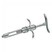 Шприц карпульный, хромированный, без аспирации, прямая рукоятка