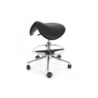 Ergo MA01 - эргономичный стул-седло, черный полиуретан