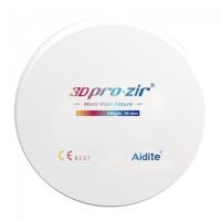 Aidite 3D Pro - циркониевый диск многослойный, предварительно окрашенный, диаметр 98 мм