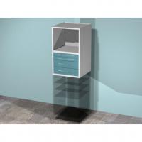 AR-M36 - тумба для автоклава, металл в полимере, 4 ящика с нишей