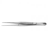 BD668R - пинцет хирургический по Semken, ширина 0,8 мм, зубчики 1х2, длина 125 мм