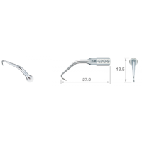 E31D-S - эндоретроградная насадка для передних и задних зубов (70°)