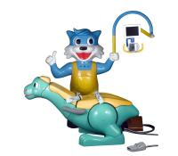 Yoboshi N 3000 - стоматологическая установка детская с нижней подачей инструментов, с котом