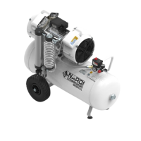 EXTREME 4D 90L - безмасляный компрессор без кожуха, с ресивером 90 л