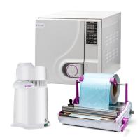 Комплект: автоклав TANZO C12 + дистиллятор Woson Drink + запечатывающее устройство SEAL 100 MINI (SELINA)