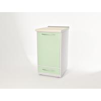 AR-03 - тумба напольная, металл в полимере, 1 выдвижной ящик, встроенный холодильник