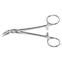 BD993R - пинцет для удаления инородных тел по Stieglitz, изогнутый, длина 140 мм