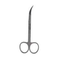 Ножницы хирургические изогнутые по ребру Standard, остроконечные, длина 115 мм