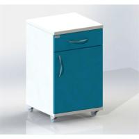 ТП-2 - тумба передвижная, сталь в полимере, 1 выдвижной ящик