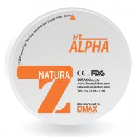 Alpha - циркониевый диск высоко-прозрачный, предварительно окрашенный, диаметр 98 мм