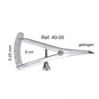 Кронциркуль, 0-25 мм, 9 см