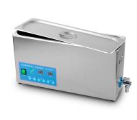 BTX-600 7L H - ультразвуковая мойка с подогревом и краном для слива воды, корпус из нержавеющей стали, 7 л